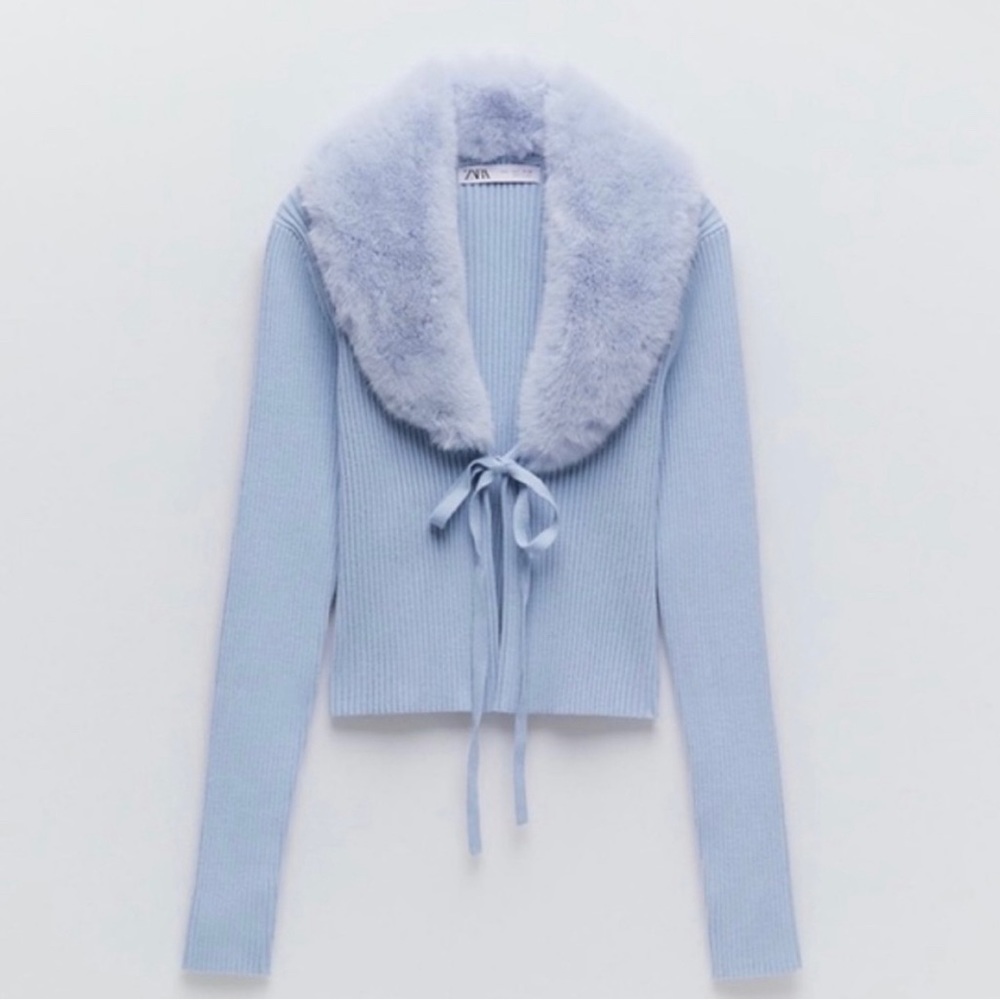 Fur Collar Sweater